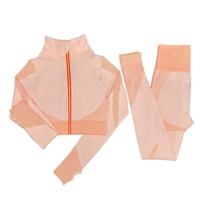 Agility Long-Sleeve & Leggings Gym Set