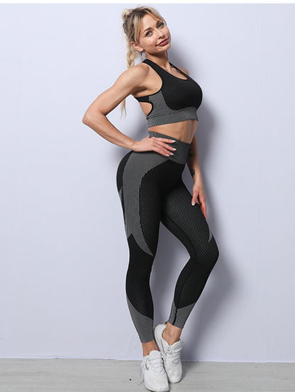 Agility Long-Sleeve & Leggings Gym Set