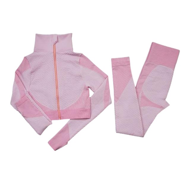 Agility Long-Sleeve & Leggings Gym Set
