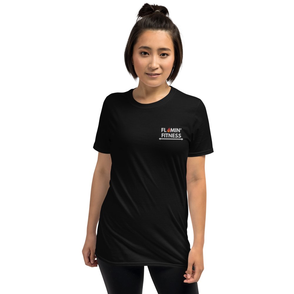 Black Embroidered Logo T-Shirt