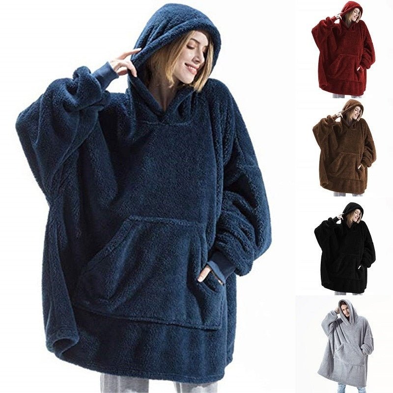 CoreCuddle Wearable Hooded Blanket