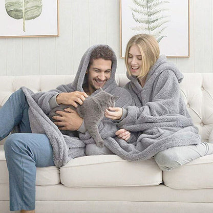 CoreCuddle Wearable Hooded Blanket