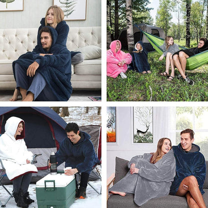 CoreCuddle Wearable Hooded Blanket