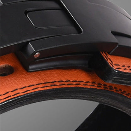 Cowhide Wide Weightlifting Belt