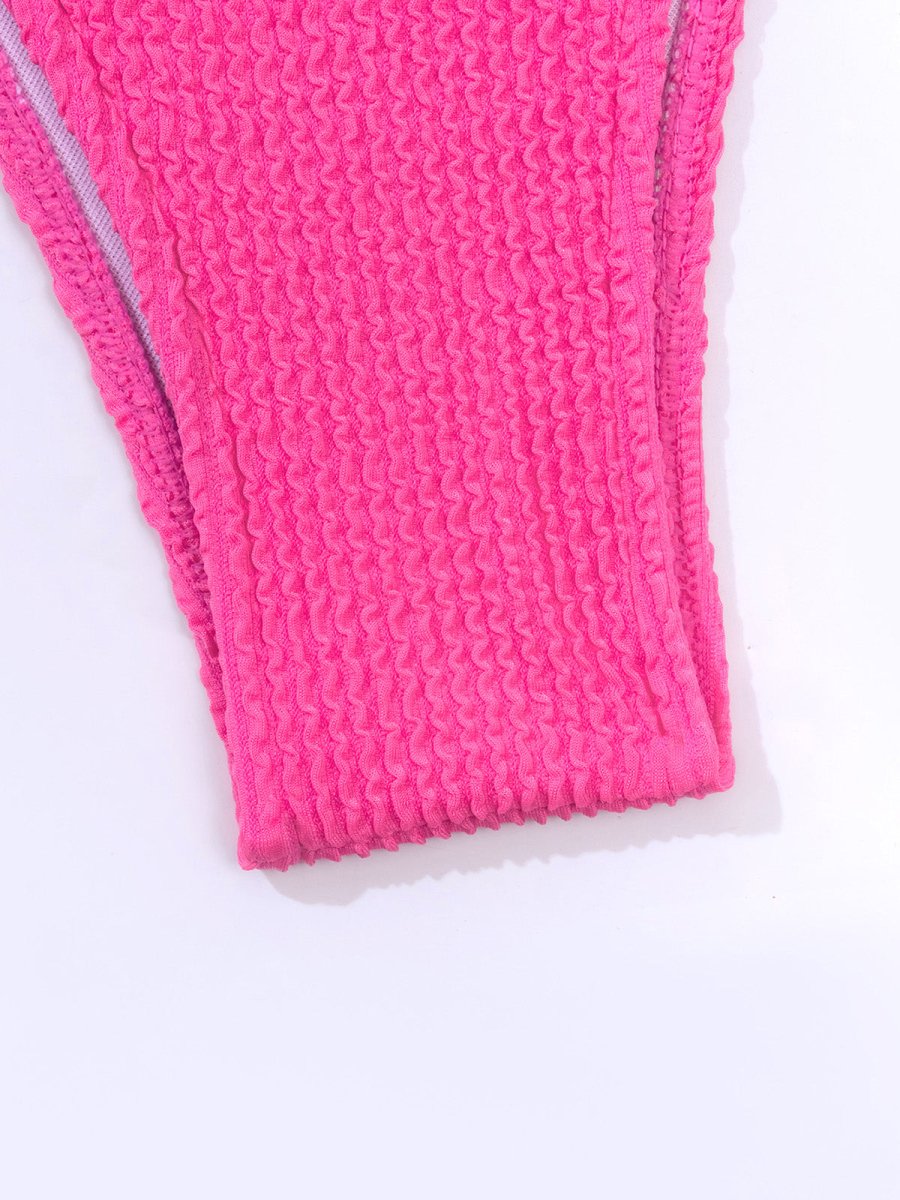 Crochet Style One-Piece Swimsuit