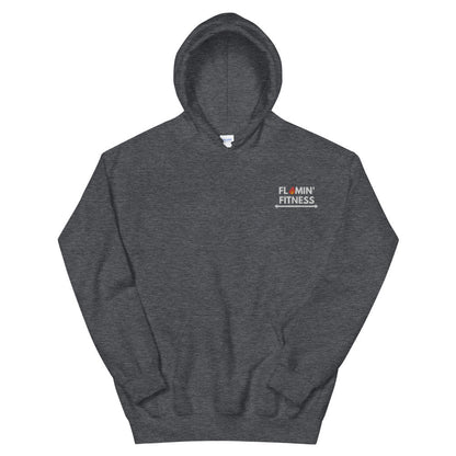 Dark Heather Embroidered Logo Hoodie