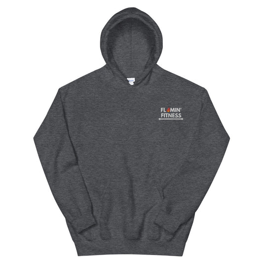 Dark Heather Embroidered Logo Hoodie