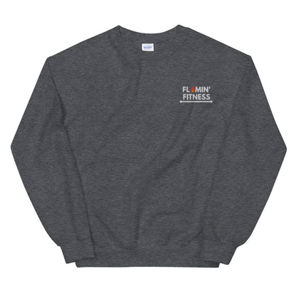 Dark Heather Embroidered Logo Sweatshirt