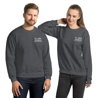 Dark Heather Embroidered Logo Sweatshirt