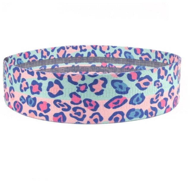 Heavy Pink Leopard Print Booty Band