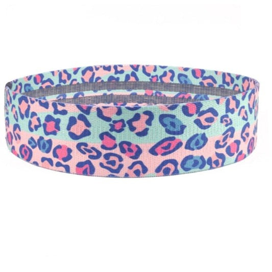 Heavy Pink Leopard Print Booty Band