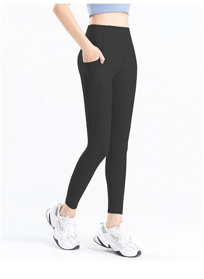 High-Waisted Gym Leggings With Pockets