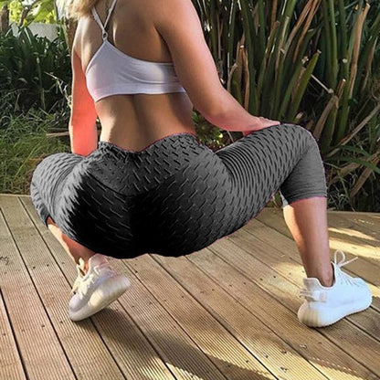 Honeycomb Anti-Cellulite Gym Leggings