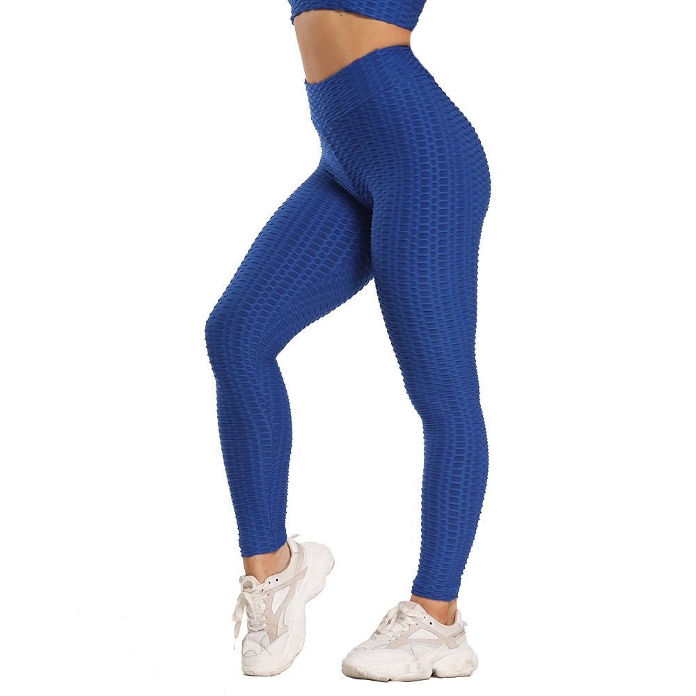 Honeycomb Anti-Cellulite Gym Leggings