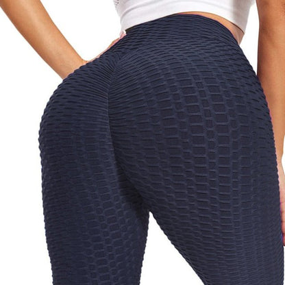 Honeycomb Anti-Cellulite Gym Leggings