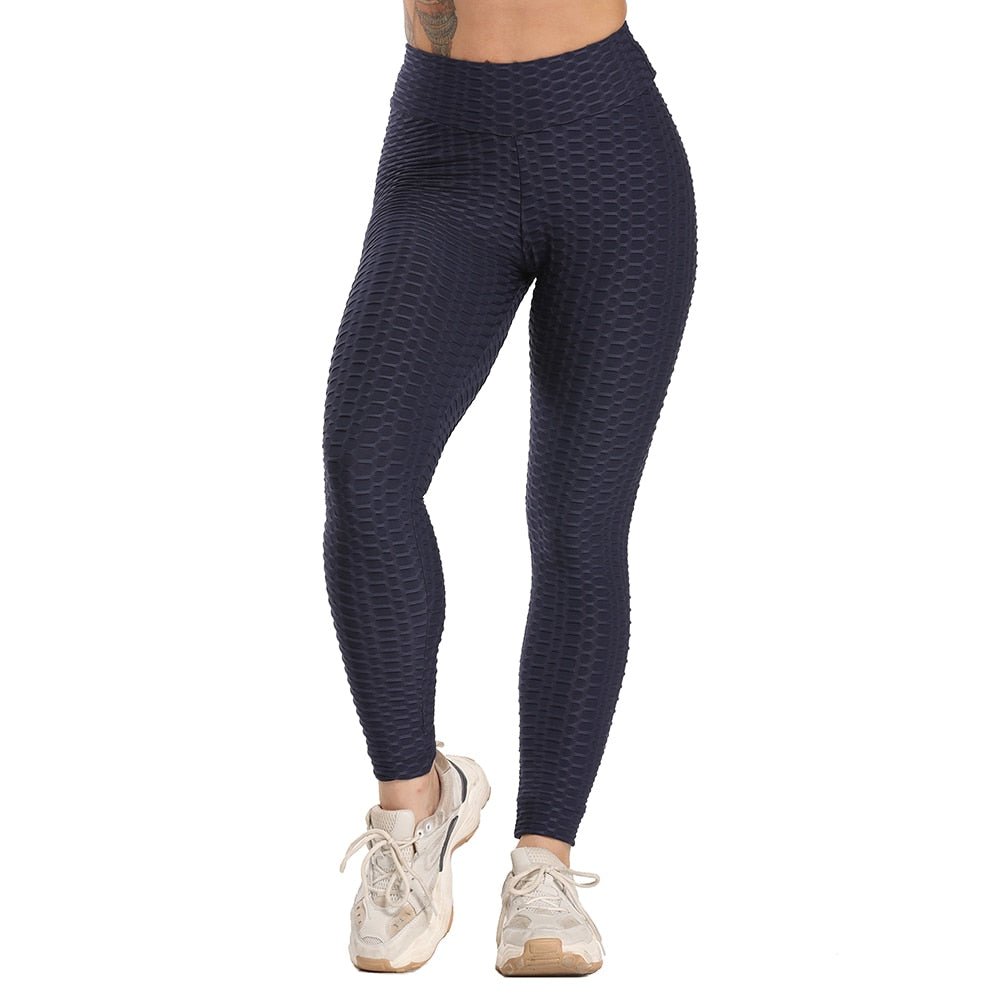 Honeycomb Anti-Cellulite Gym Leggings
