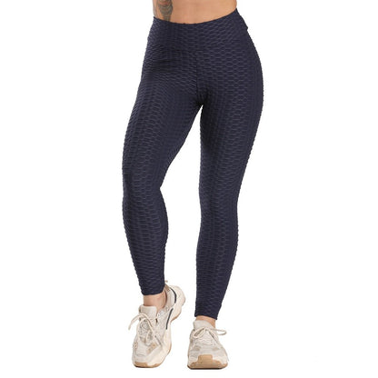 Honeycomb Anti-Cellulite Gym Leggings