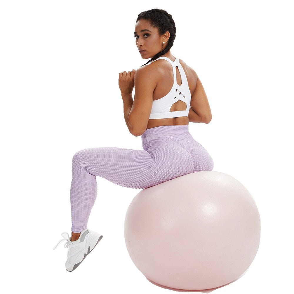 Honeycomb Anti-Cellulite Gym Leggings