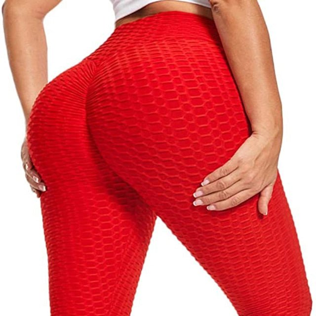 Honeycomb Anti-Cellulite Gym Leggings