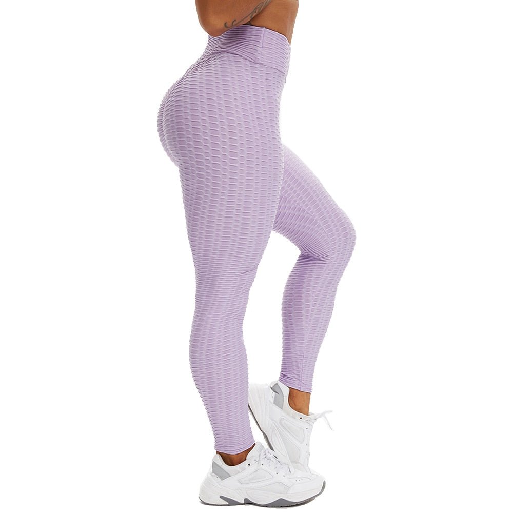 Honeycomb Anti-Cellulite Gym Leggings