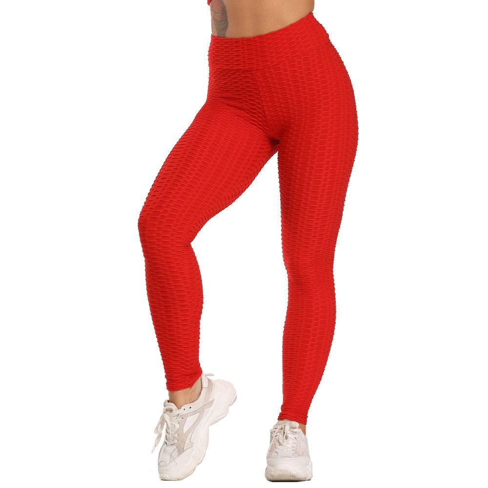 Honeycomb Anti-Cellulite Gym Leggings