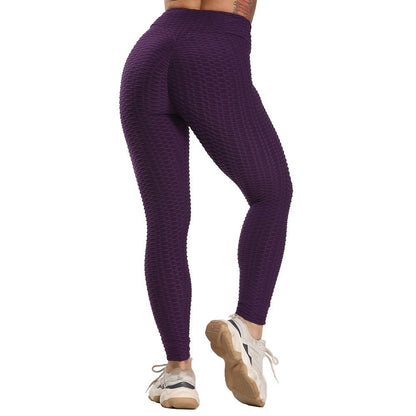 Honeycomb Anti-Cellulite Gym Leggings