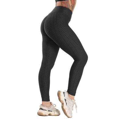 Honeycomb Anti-Cellulite Gym Leggings