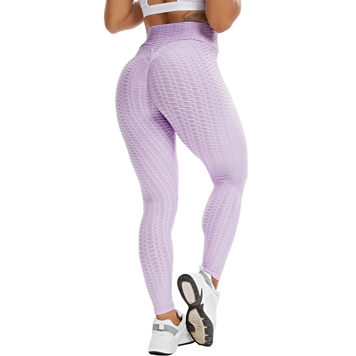 Honeycomb Anti-Cellulite Gym Leggings