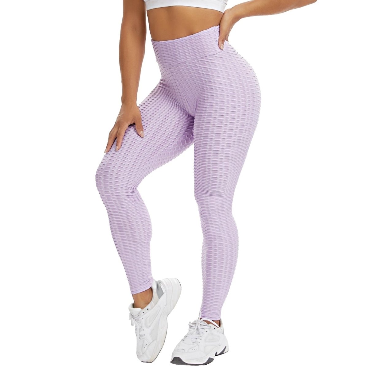 Honeycomb Anti-Cellulite Gym Leggings