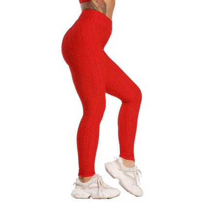 Honeycomb Anti-Cellulite Gym Leggings