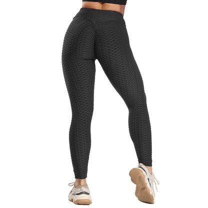 Honeycomb Anti-Cellulite Gym Leggings