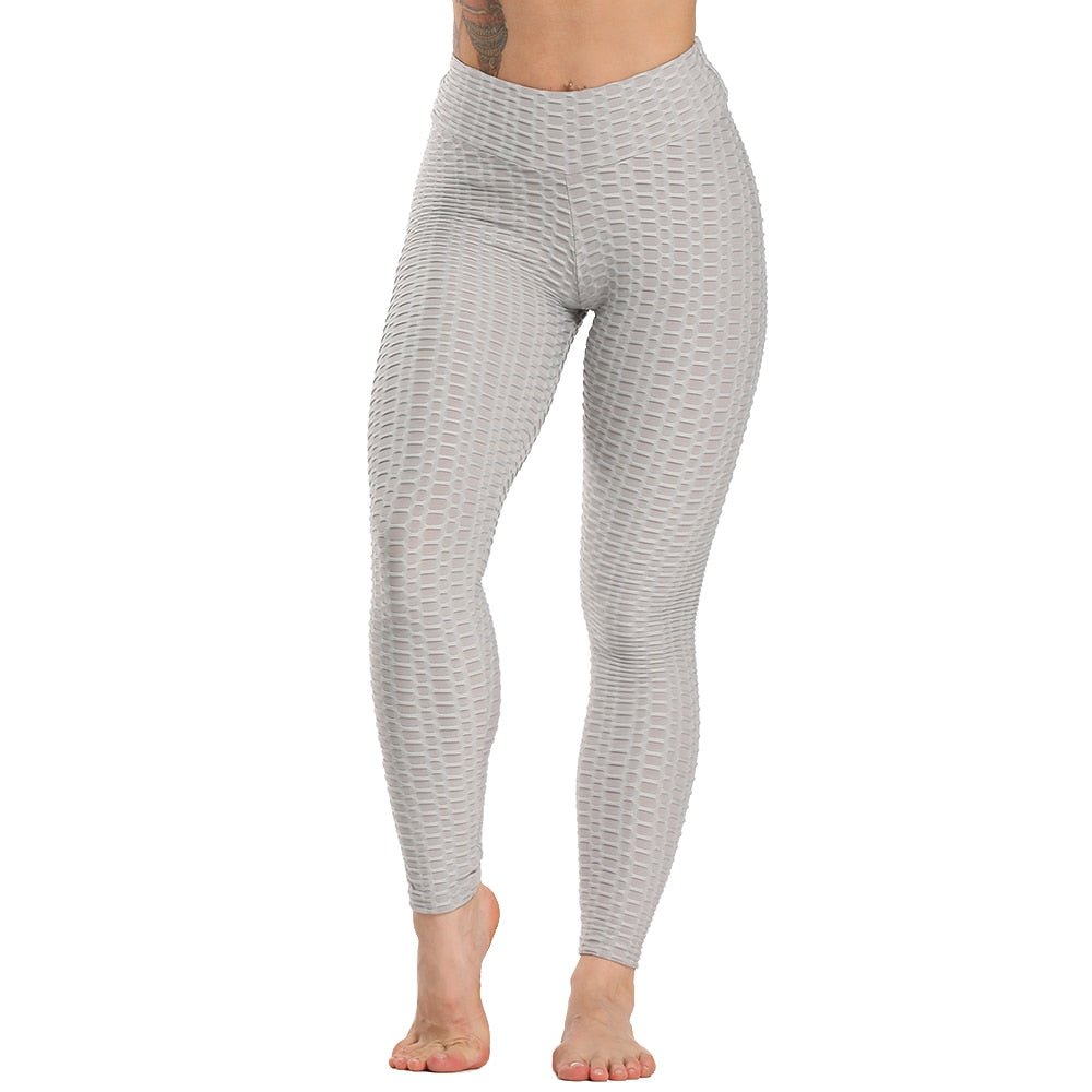 Honeycomb Anti-Cellulite Gym Leggings