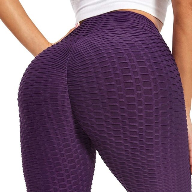Honeycomb Anti-Cellulite Gym Leggings