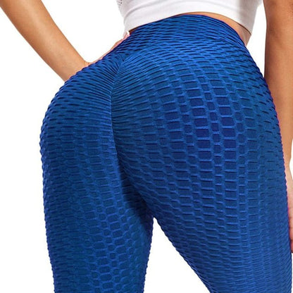 Honeycomb Anti-Cellulite Gym Leggings