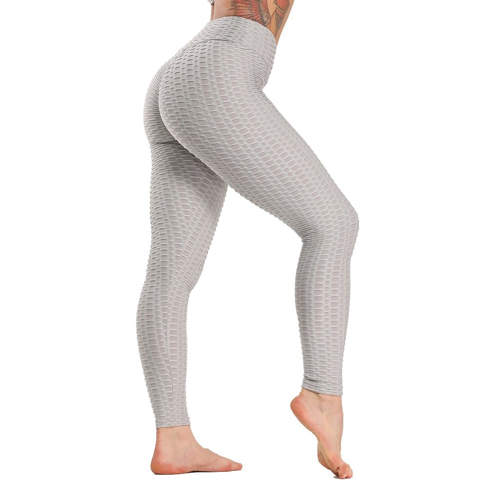 Honeycomb Anti-Cellulite Gym Leggings