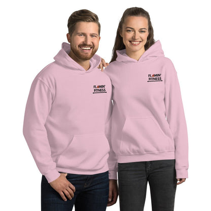 Light Pink Embroidered Logo Hoodie