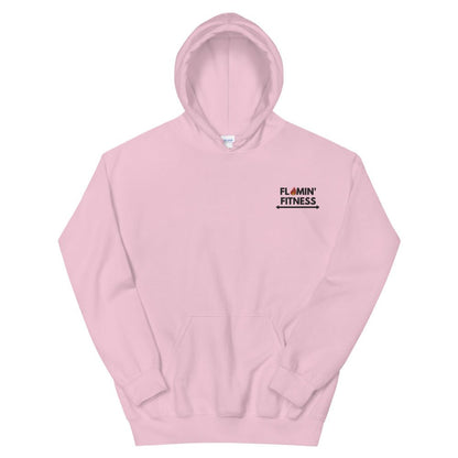 Light Pink Embroidered Logo Hoodie