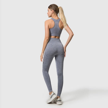 Long-Sleeve Top & Leggings Gym Set