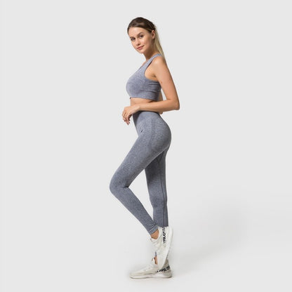 Long-Sleeve Top & Leggings Gym Set