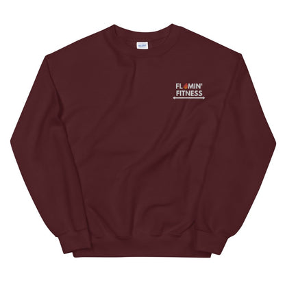 Maroon Embroidered Logo Sweatshirt