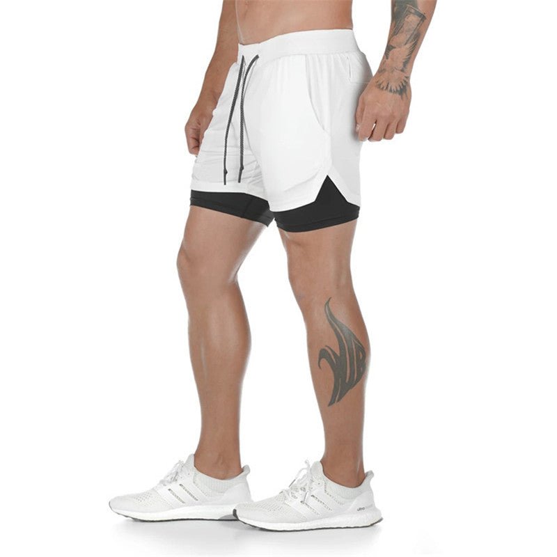 Men's 2-In-1 Sports Shorts
