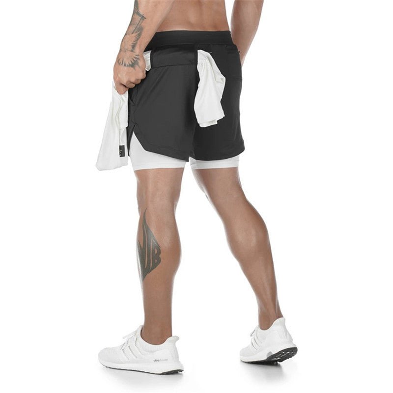 Men's 2-In-1 Sports Shorts
