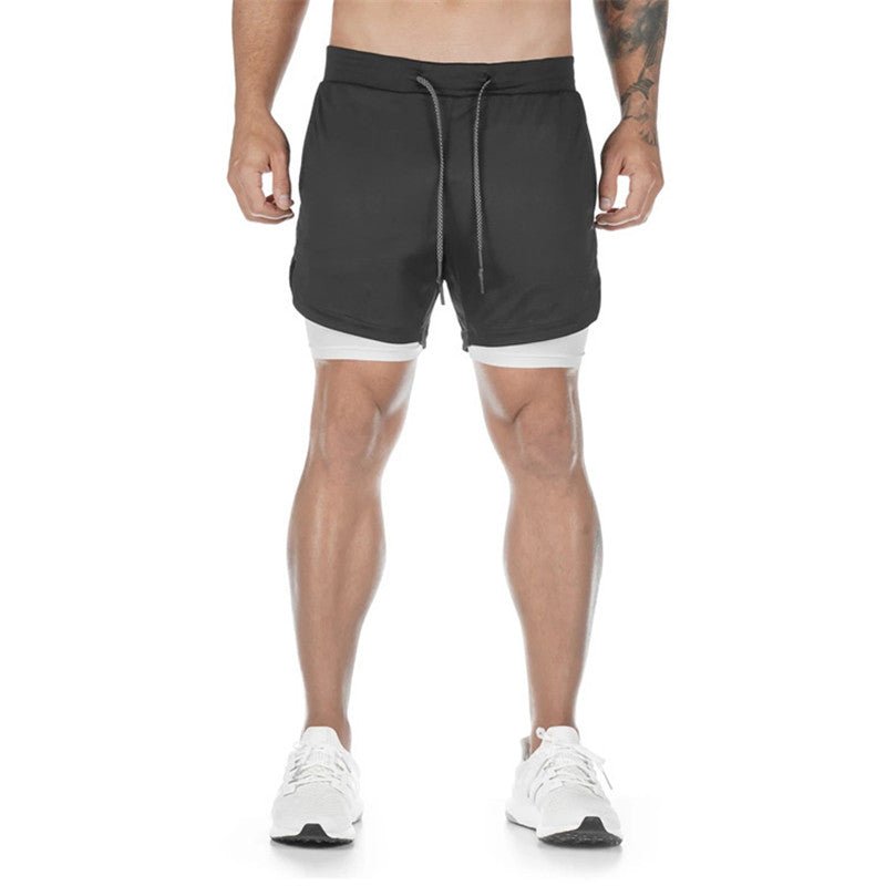 Men's 2-In-1 Sports Shorts