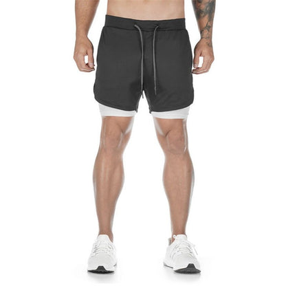 Men's 2-In-1 Sports Shorts