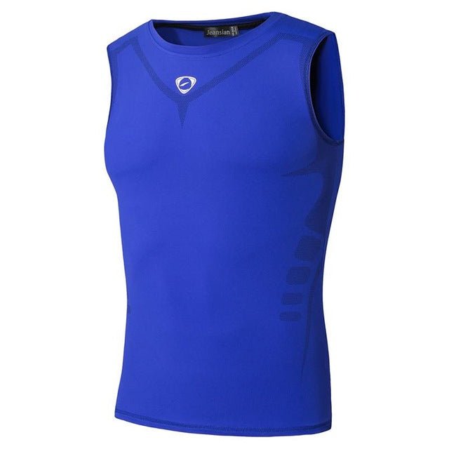 Men's Essentials Patterned Quick Dry Sleeveless Workout Top