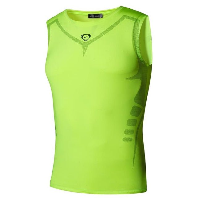 Men's Essentials Patterned Quick Dry Sleeveless Workout Top