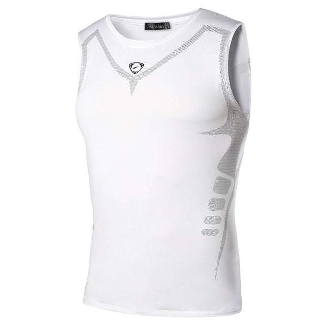 Men's Essentials Patterned Quick Dry Sleeveless Workout Top