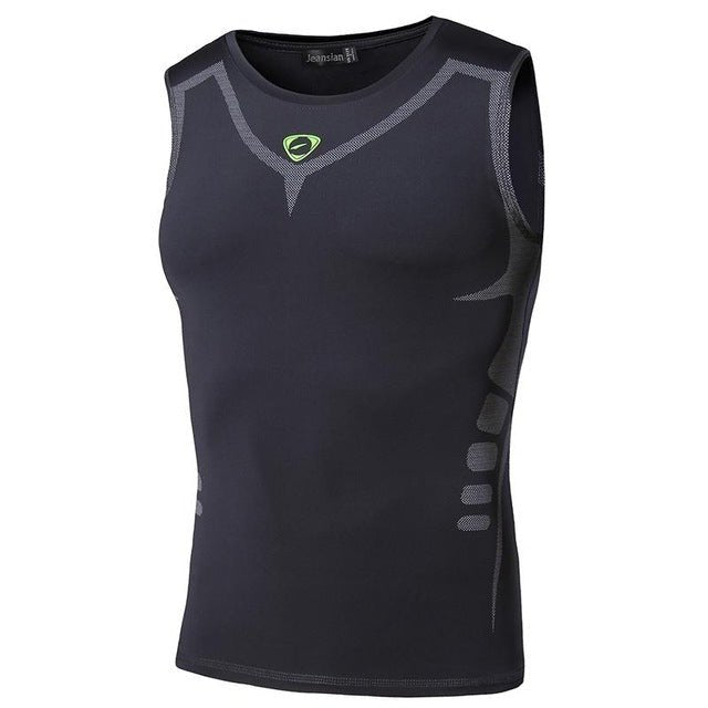 Men's Essentials Patterned Quick Dry Sleeveless Workout Top