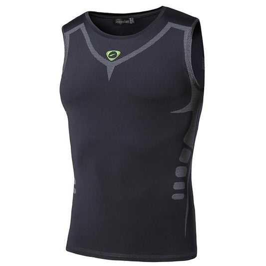 Men's Essentials Patterned Quick Dry Sleeveless Workout Top