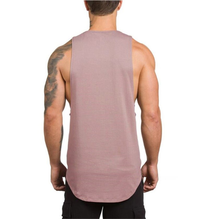 Men's Essentials Plain Stringer Vest